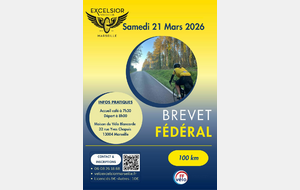 BREVET FEDERAL 100kms