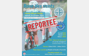 Rose des Vents Branche Ouest - Reporté !!