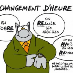 Changement d'heure d'hiver 2026